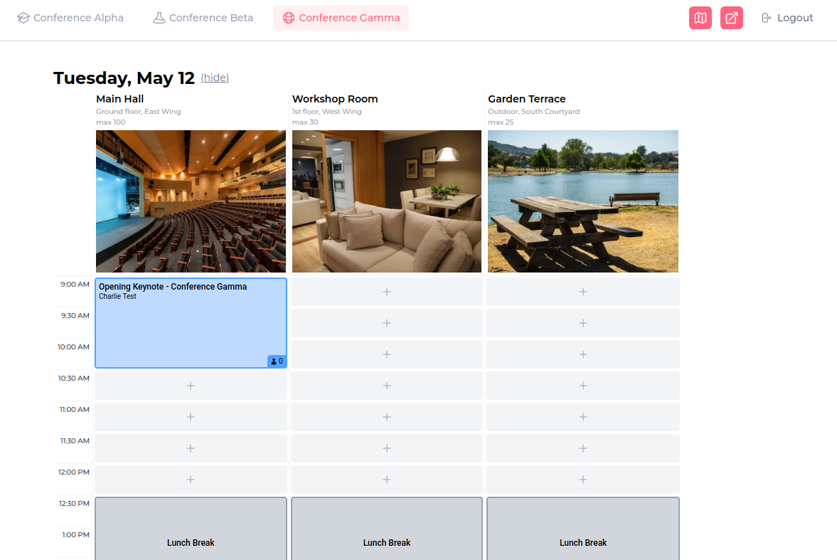 SchellingBoard scheduling grid